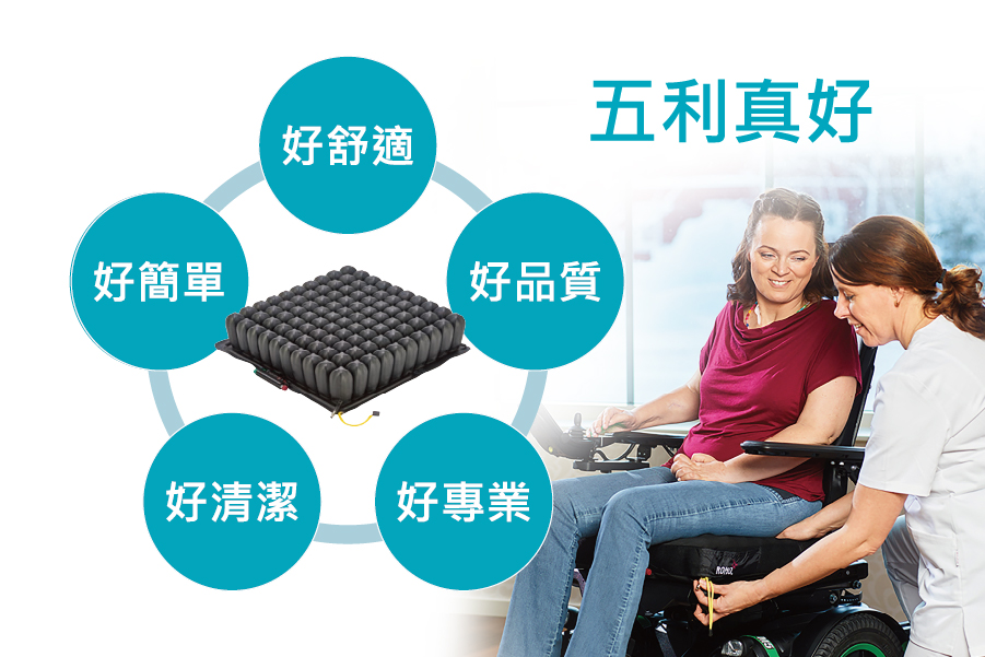 ROHO羅荷浮動坐墊 5.5公分