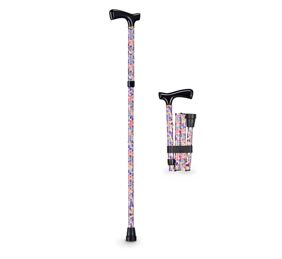 3010AX 摺疊手杖 - 玩美繽紛