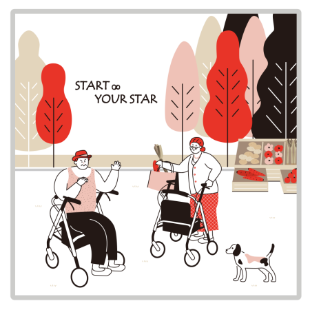 STAR mini助步車/收合式助步車