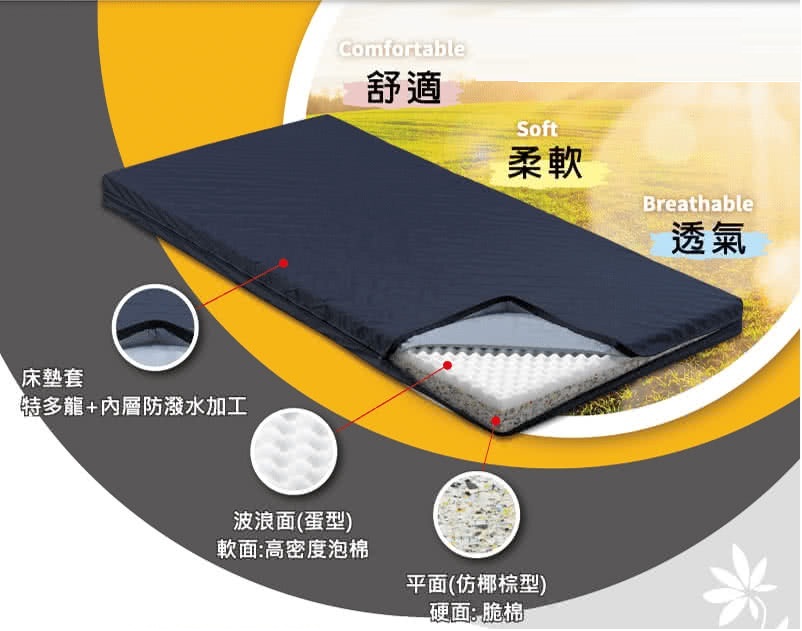 日式居家三馬達電動床LM-233